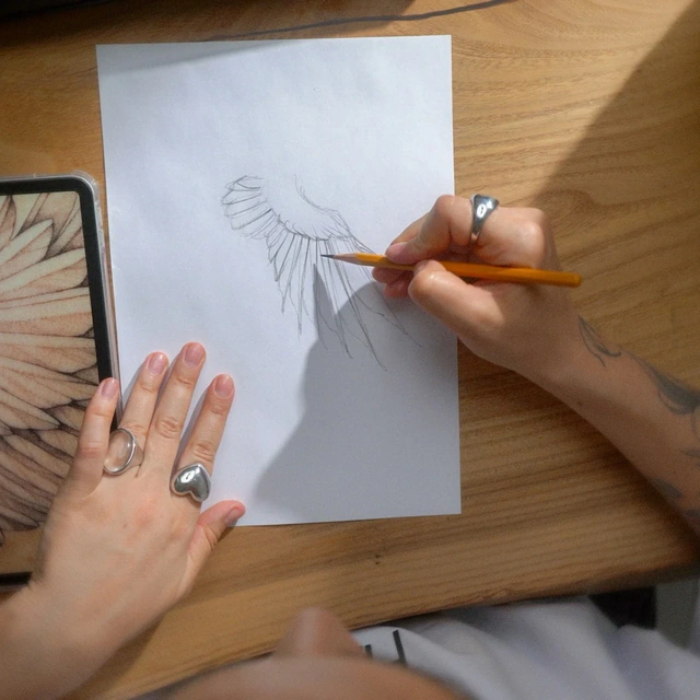 Курс: как рисовать крылья